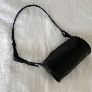 Cos leather crossbody black